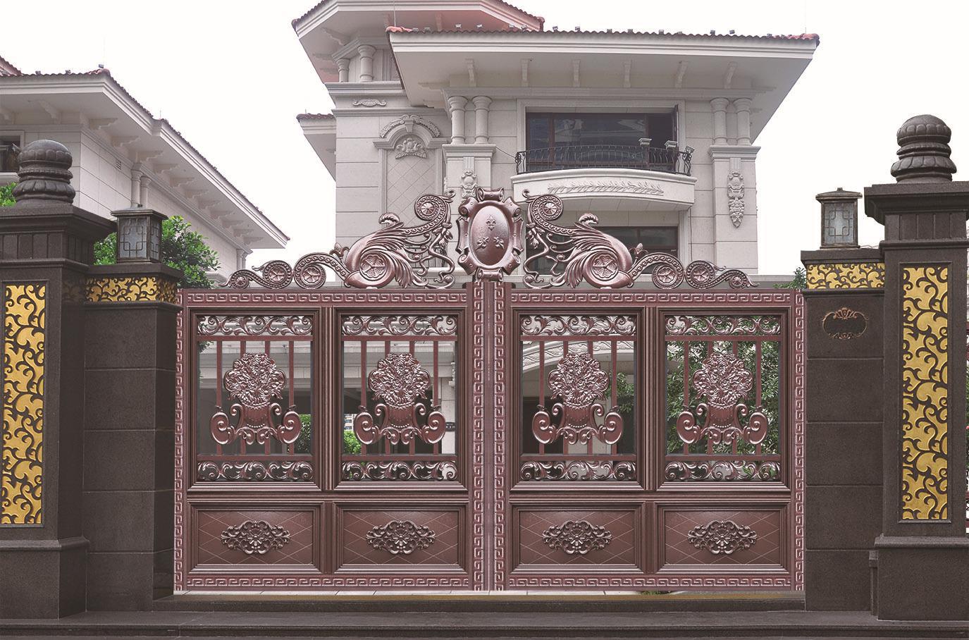 怎樣測量庭院鋁藝大門