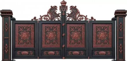 鋁藝大門為什么會出現生銹？