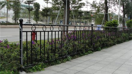 鐵藝綠化帶護欄